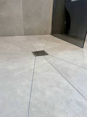 A frame from our completed wetroom film